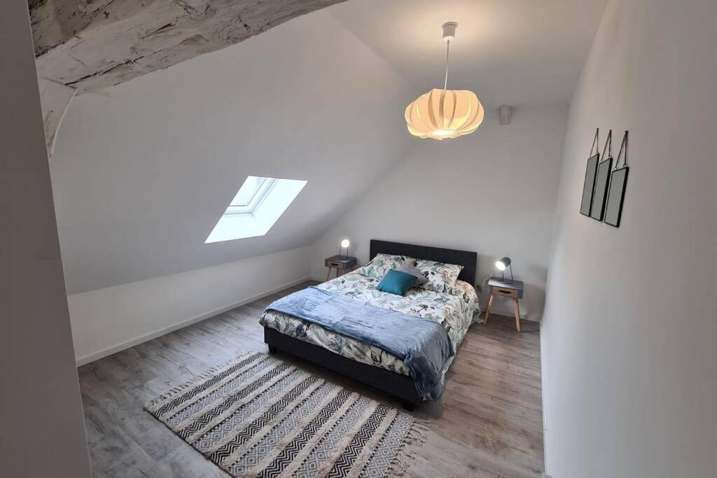 Centre Ville 3 Pieces Envoutant Sous Combles 40M² 茹瓦尼 外观 照片