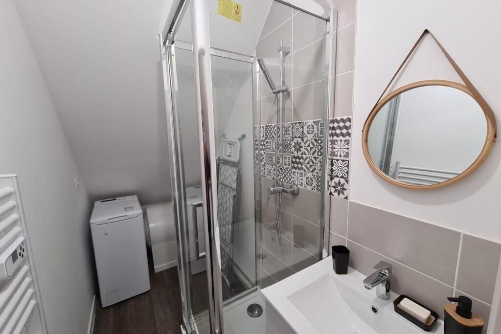 Centre Ville 3 Pieces Envoutant Sous Combles 40M² 茹瓦尼 外观 照片