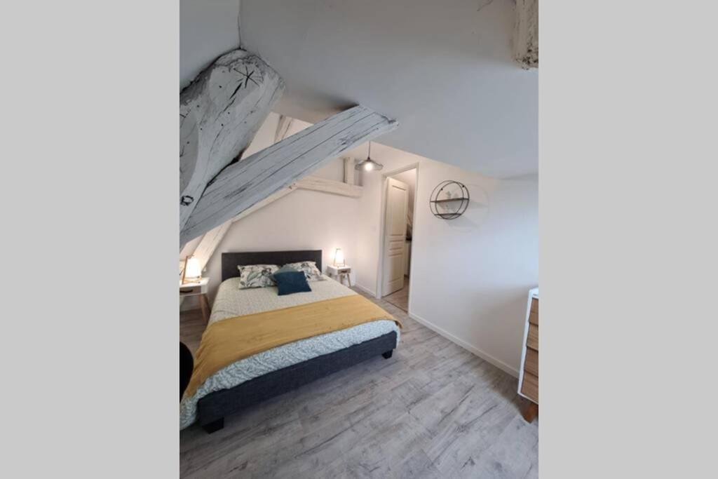 Centre Ville 3 Pieces Envoutant Sous Combles 40M² 茹瓦尼 外观 照片