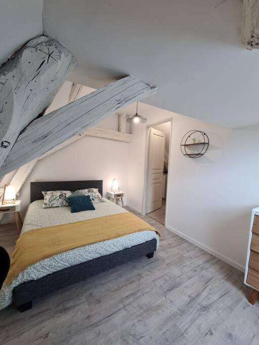 Centre Ville 3 Pieces Envoutant Sous Combles 40M² 茹瓦尼 外观 照片